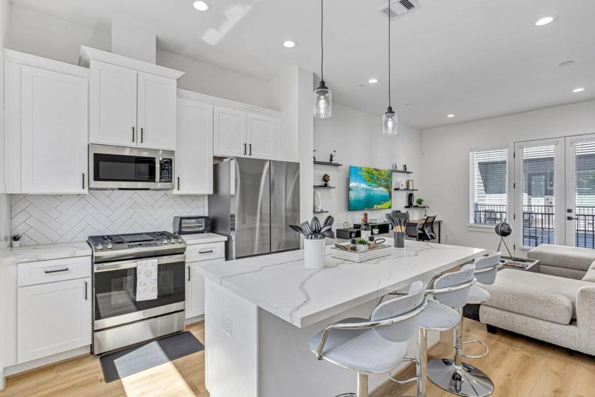Villa Modern 3Bd Retreat I Near Hotspots I Sleeps 12 Houston Exterior foto